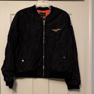 Women’s Ellie and Kate medium bomber jacket NWT